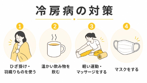 冷房病の対策