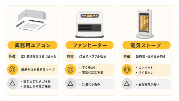 業務用エアコンの特徴