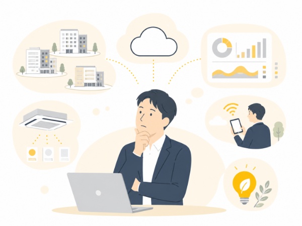 選び方に悩んでいる人のイメージイラスト
