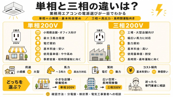 単相と三相の違い