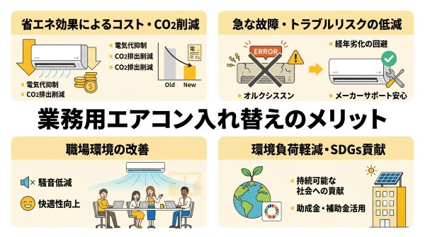 入れ替えを行うメリット